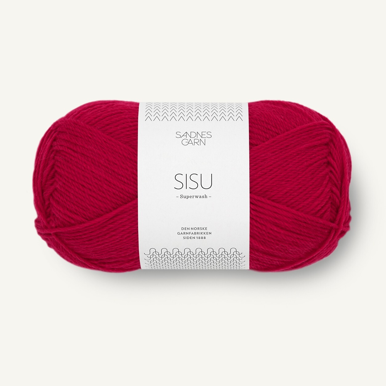 Sisu by Sandnes Garn - Red (4228) - 50 g / approx. 175 m Wool