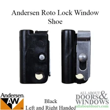 Andersen  Roto Lock Operator Awning Guide Shoes Roto Operator Black