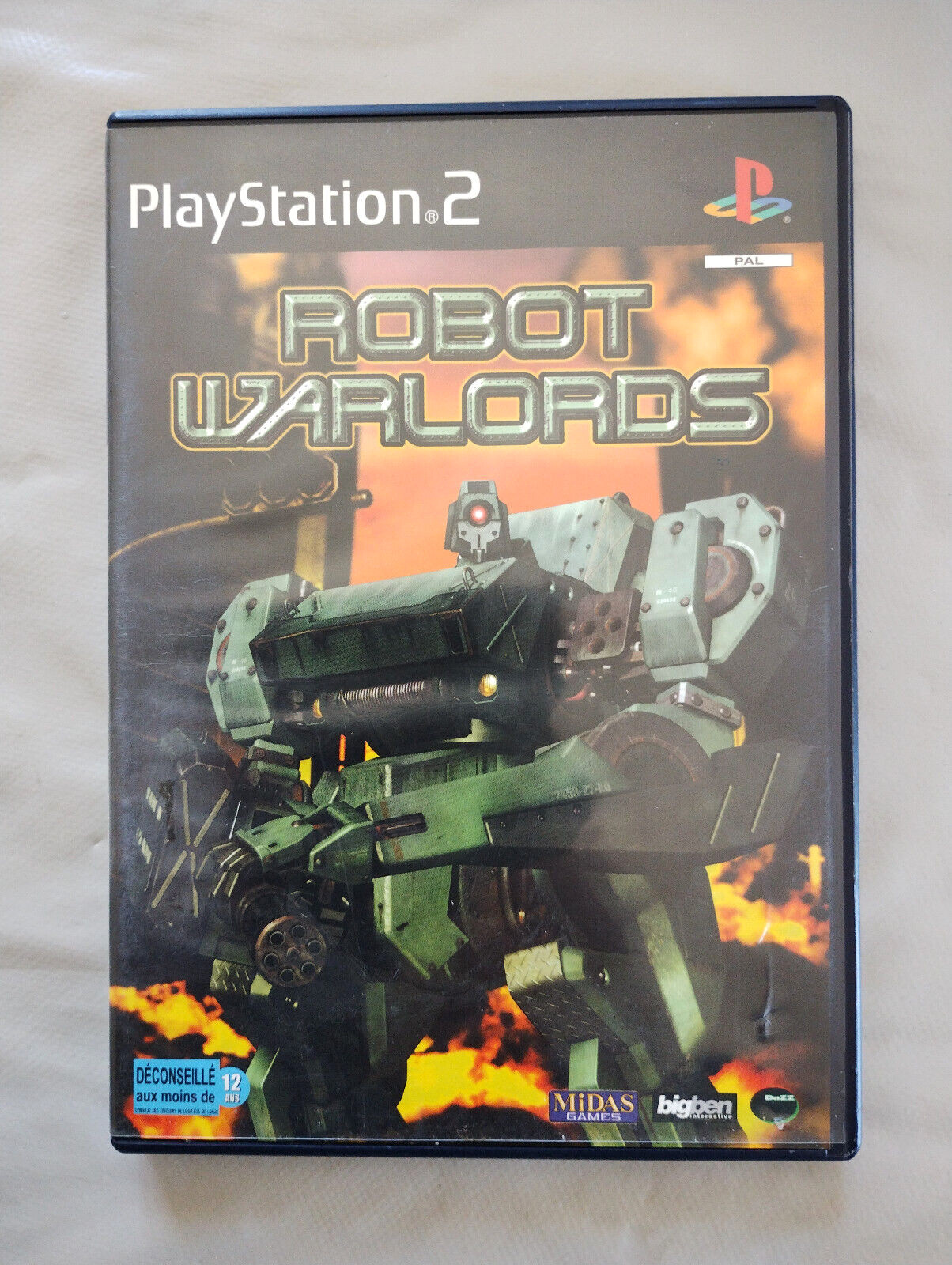 robot warlords PS2 PAL FR - TBE