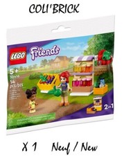 Lego Friends polybag 30416 - Mia, Liz - Market Stall polybag - NEUF