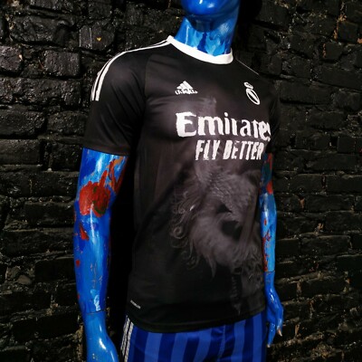 Real Madrid Jersey Football Shirt Humanrace Adidas GJ9110 Mens Size S | eBay