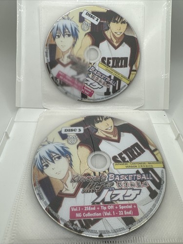 Kurokos Basketball Anime -Dvd9. Season 1-2 + Tip Off+ Special + NG Collection - Picture 6 of 7