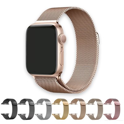 Apple Watch Series 10 9 3-8 SE Milanaise Armband Edelstahl 38-42mm 42-49mm Band