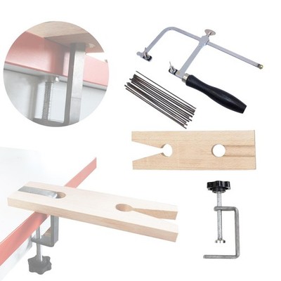 Mini Juwelier Käppchensägen Set Herstellungswerkzeuge Set Ringklemme Bankstift