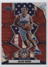 2021-22 Panini Mosaic National Pride Red Wave Prizm Jalen Suggs #256 Rookie RC
