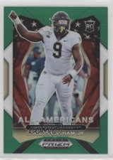 2021 Panini Prizm Draft Picks All-American Green Carlos Basham Jr Boogie 2l4