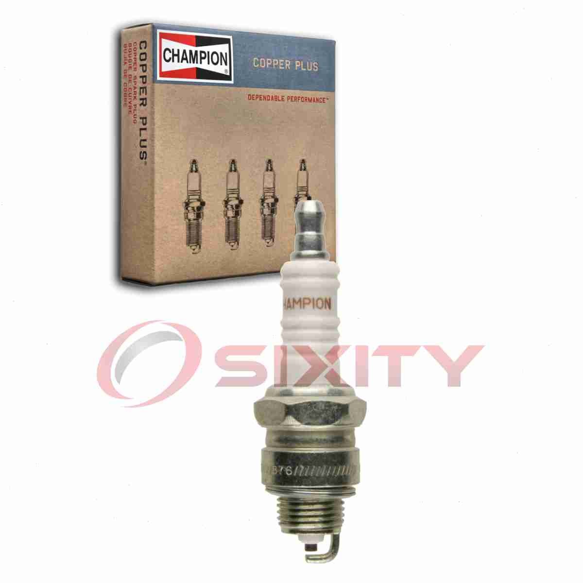 Champion Copper Plus 63 Spark Plug for XR5 WR8FC WR8F W8FC W8F W16PU W16PRU bc