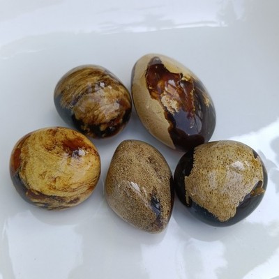 70 gr Indonesia Sumatra Amber Tumbled Polished Rough Raw Stone Gemstone  3