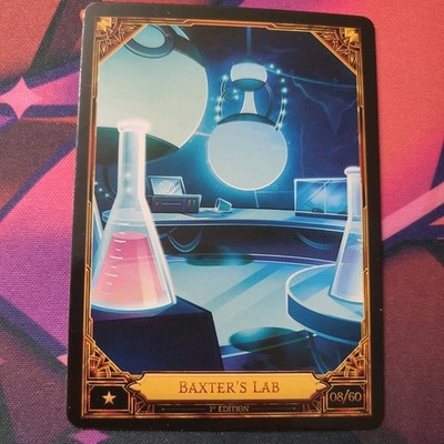 Baxter's Lab 08/60 1st Edition Non Foil Hazbin Hotel Season 2 Trading Card