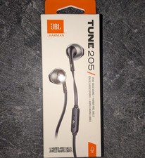 New JBL TUNE205 Wired In-Ear Bud NEW Headphones with One Button Remote/Mic