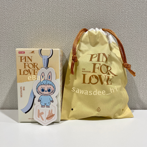 The Monsters Pin for Love Series Vinyl Plush Pendant Confirmed Box (A-M, ?) - Picture 9 of 10