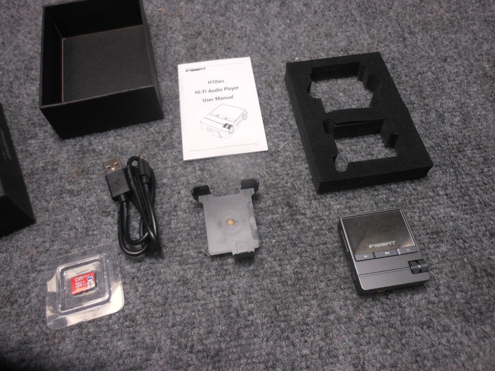 fiwwat h10ws Digital Audio Player Portable HiFi Music Player Accessories