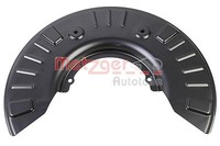 Metzger Spritzblech Bremsscheibe Vorne Links FüR Mercedes Vito/Mixto Kasten 113