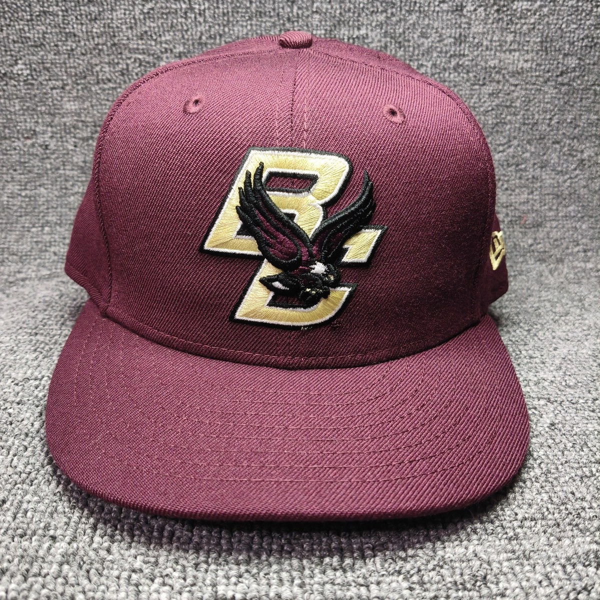 New Era Boston College Eagles 59FIFTY Fitted Burgundy Hat 7 3 8