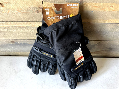 Carhartt Impact Gauntlet Heavy Duty Work Gloves Insulated Winter Mens Size L New