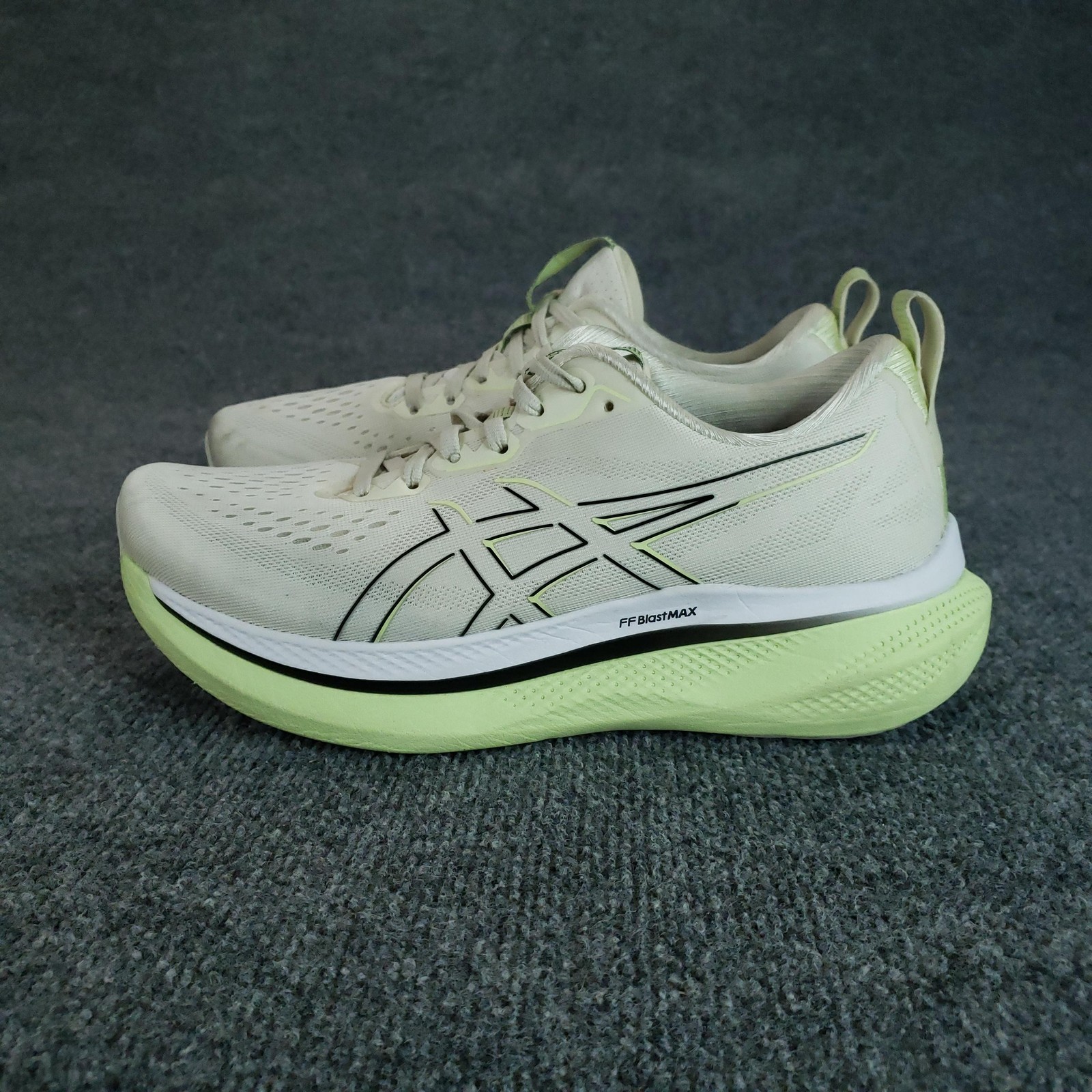 ASICS Glideride Max Shoes Womens Size 10 Beige Road Running Sneakers 1012B691 thumbnail 6