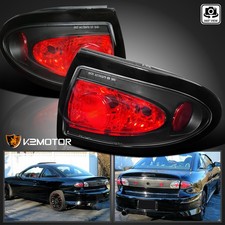 Black Fits 2003-2005 Chevy Cavalier Rear Brake Tail Lights Lamps Leftright