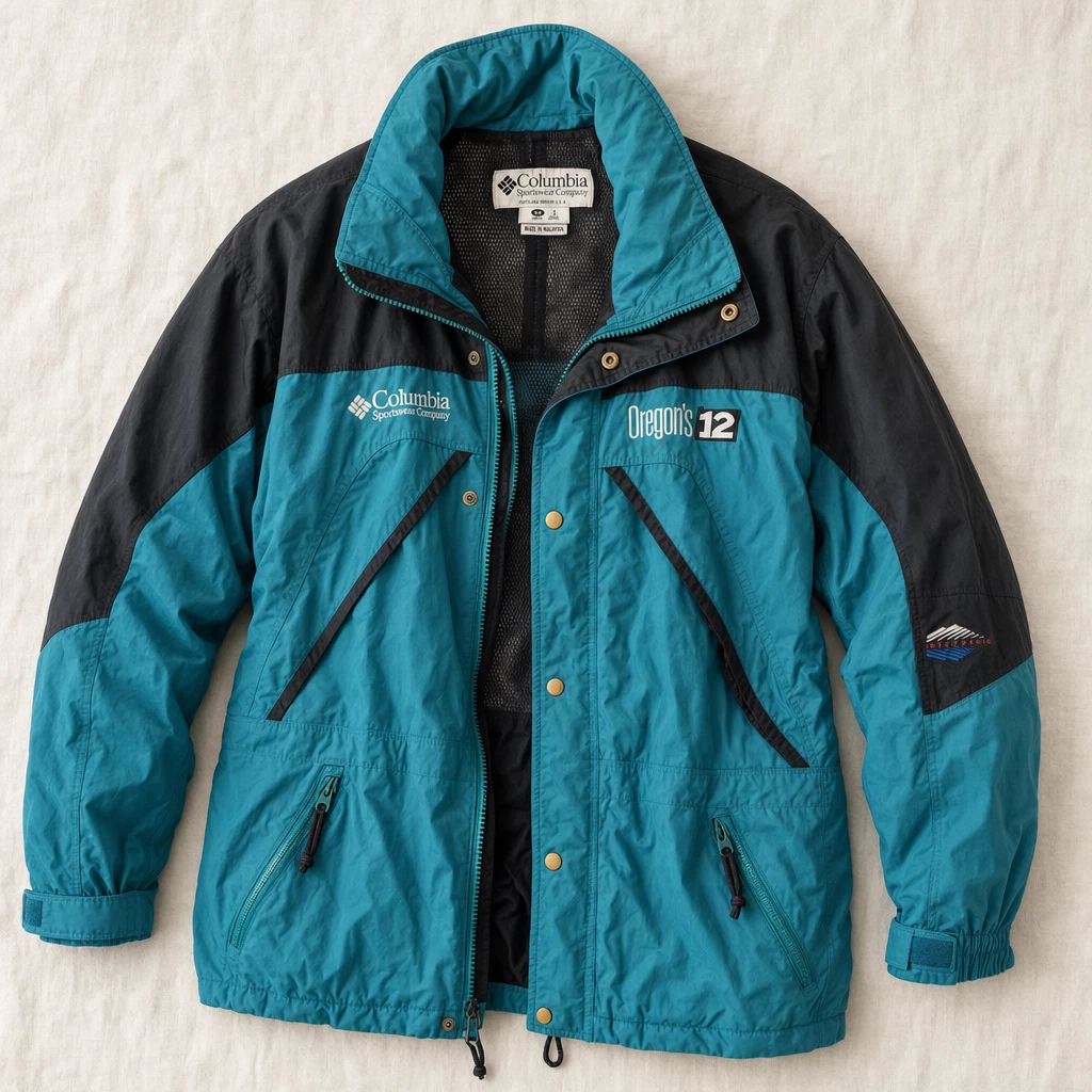 Vintage Columbia Interchange Ski Jacket Mens XS Teal Black 90s Shell Parka
Opens in a new window or