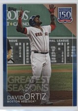 2019 Topps Update 150 Years of Professional Baseball Blue David Ortiz HOF 15se