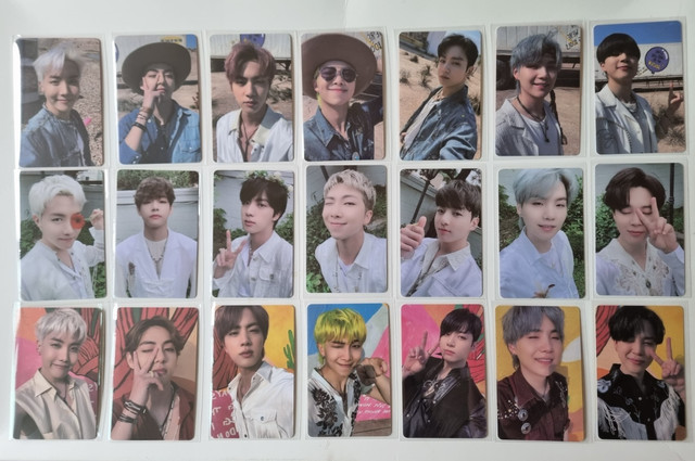 BTS Butter Official Lucky Draw Photo Card M2U POWER STATION SOUND WAVE PC