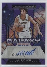 2023 Obsidian Galaxy Ink Electric Etch Purple Flood 33/49 Max Christie Auto 17t0