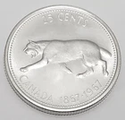 1967 Canadian Quarter  *80% SILVER*  *FREE SHIPPING*