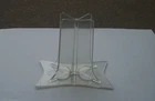 Vintage  Barbie Doll Clear Plastic X Stand Display Posing Mod  Twist N Turn 1966