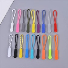 10/20x Zipper Pull Replacement Cord Tags Clip Fixer For Suitcase Backpack Tent