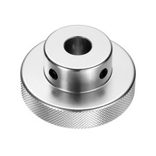 Handrad aus eloxierter Aluminiumlegierung,Bohrung 16mm,AD 60mm,Rändelknopf