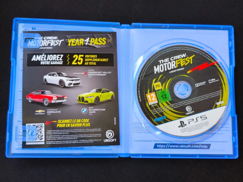 PS5 /The Crew Motorfest/VF/TBE/sans rayures, photo 3 sur 3