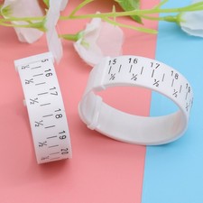 4 Pcs Bracelet Measuring Tool PU Material Bangle Gauge Sizer Jewelry Wrist
