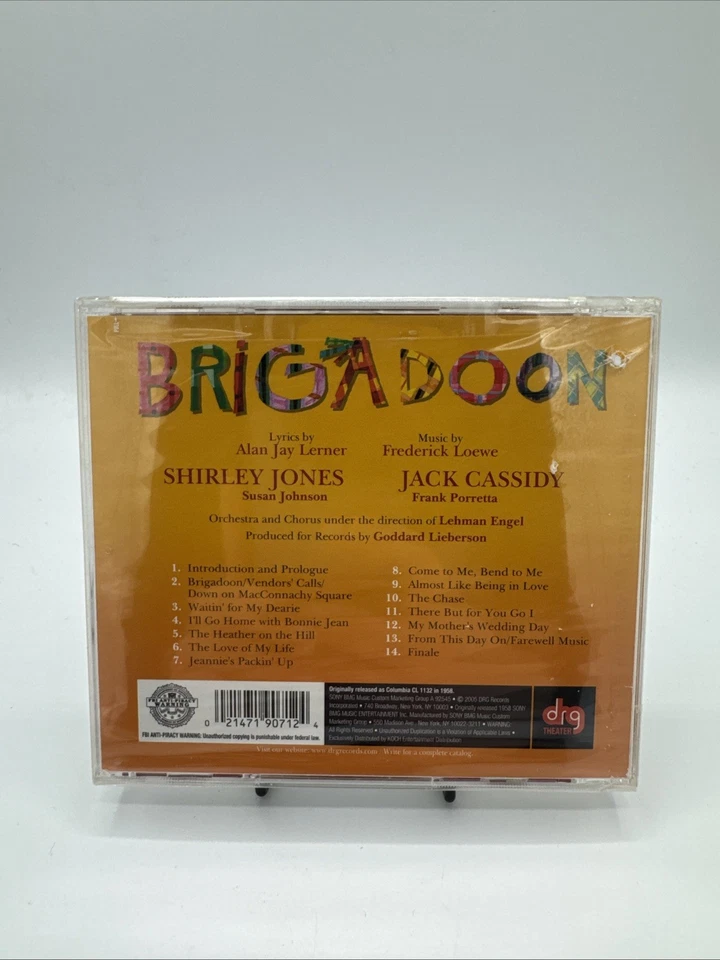 Brigadoon [1957 Studio Cast] by Shirley Jones /Jack Cassidy (CD, 2005) Broadway - Image 2 of 2