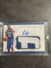 2015-16 Panini National Treasures Richaun Holmes No.134 Rookie Patch Auto /25 RC