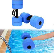 Aquatic Exercise Dumbbells Water Dumbbell Pool Resistance Aquatic Fitness Barbel