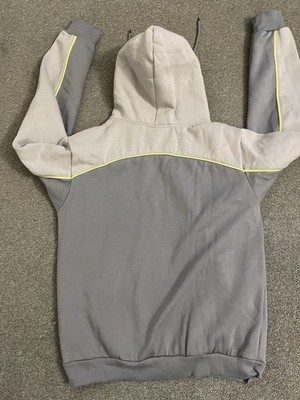 SYNA WORLD TEAM HOODIE - GREY / VOLT GREEN Size Small | eBay