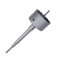 105mm / 4-1/8 inch Concrete Hole Saw with 250mm SDS Plus Shank Connecting Rod...