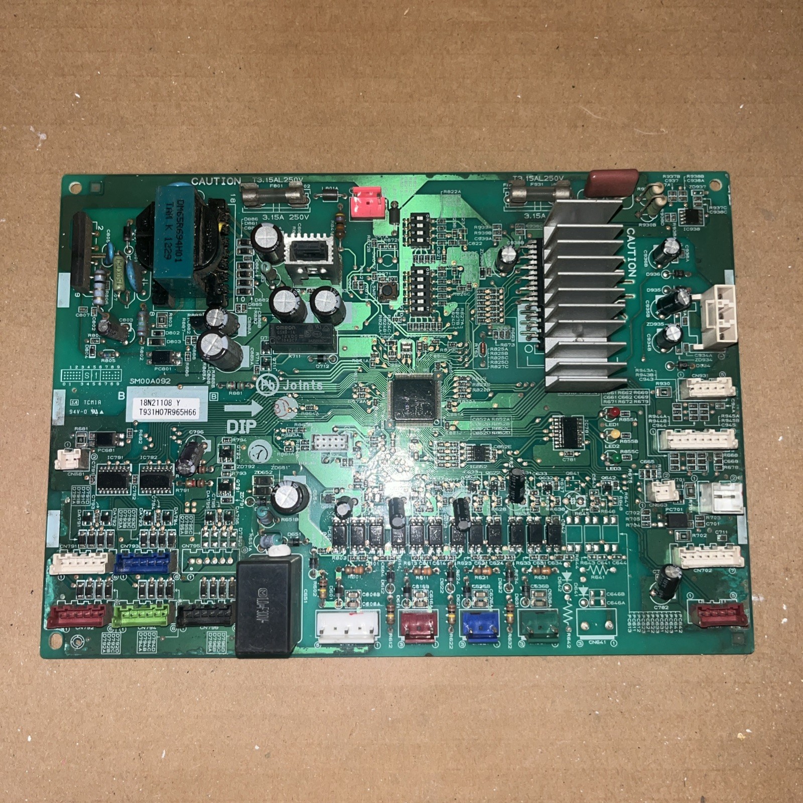 Mitsubishi Electric SM00A092 Control Board 19V40110