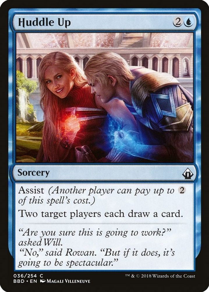 2018 Magic: The Gathering: Battlebond - Huddle Up (#36, C, Near Mint)