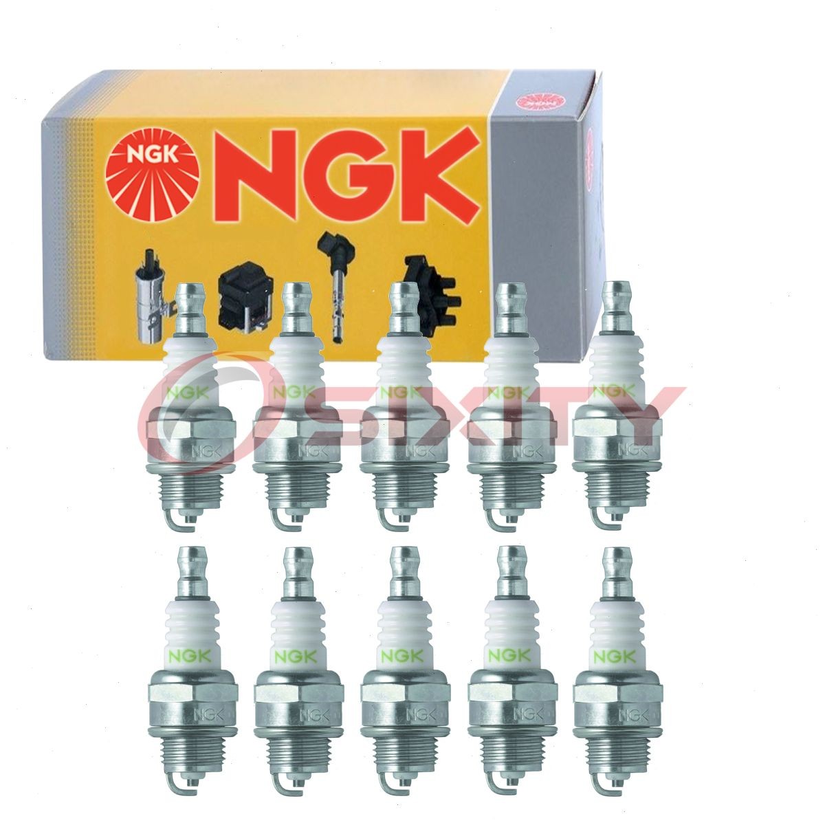 10 pc NGK 6763 BPMR8Y BLYB Pro-V Spark Plugs for WSR4F W24MPR-U RCJ6Y L8RTF xa