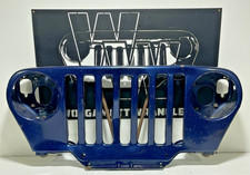 Patriot Blue Pbt Dented Front Grille Grill Support Bar 97-06 Jeep Tj Wrangler