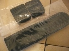 VW Käfer Karmann Ghia Typ 14, 34, Typ 3: Satz Pedalgummis, org. VW NOS!