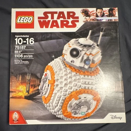 RETIRED LEGO Star Wars BB-8 75187 Complete Set Factory Sealed 1106 Pieces