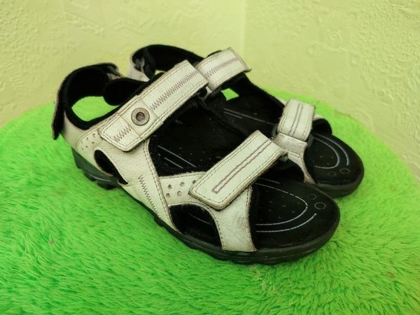 Women Ecco Sandals White 35.5