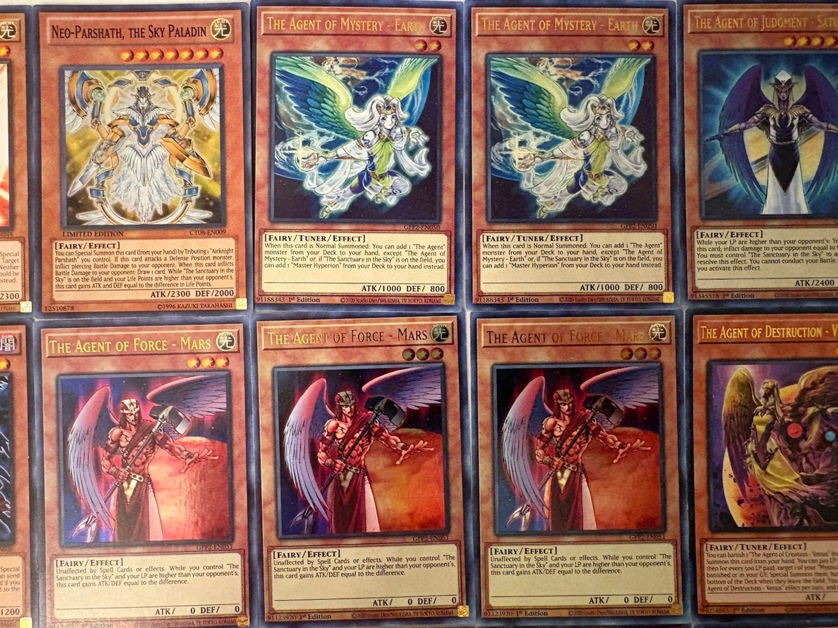 YUGIOH Archlord Kristya Fairy Deck Complete 40 - Cards