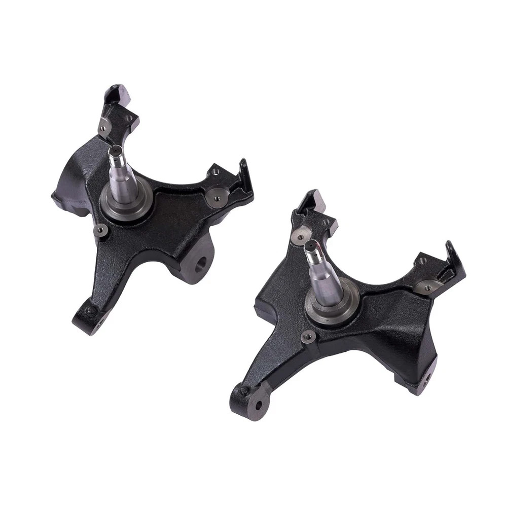 2PCS 2Inch Drop Spindles Replacement for Chevy Silverado C1500 1988-1998 2WD