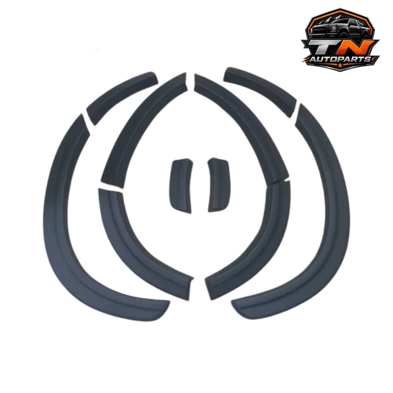 Fender Flares Matte Black Suits Isuzu MU-X 2021