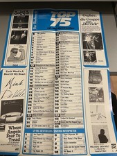 Mink De Ville / Orphée / Paul Young Chart-Plakat 40 x 60 cm „Musikmarkt“ (1984)