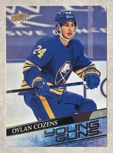 2020-21 Upper Deck Young Guns Dylan Cozens #495 rookie card