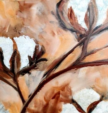 Pam Bible Abstract Colorful Modern Unique Bold Wall Art Acrylic Canvas