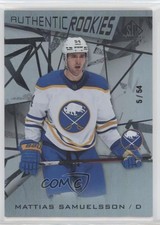 2021 Upper Deck SP Game Used Authentic Rookies 5/54 Mattias Samuelsson #169 04f2